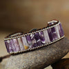 Amethyst Manschettenarmband "Fantasy"