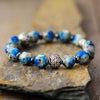 Spirituell Beruhigendes Blaues Jaspis Armband