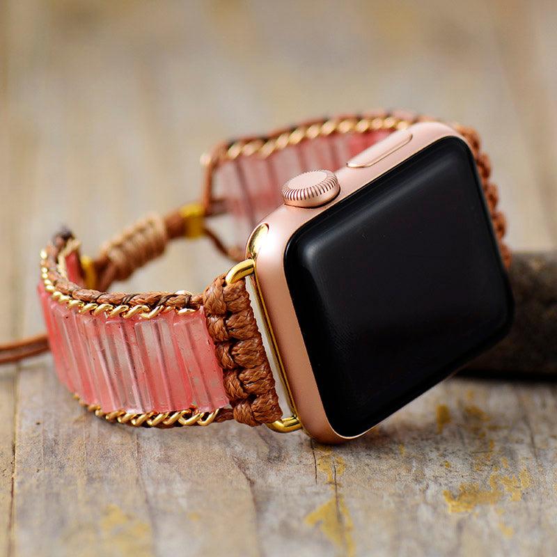 Apple Uhrenarmband "Coole Einblicke & Gute Laune" mit Quarz