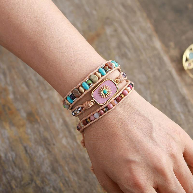 Boho Armband Sonnenstrahlen