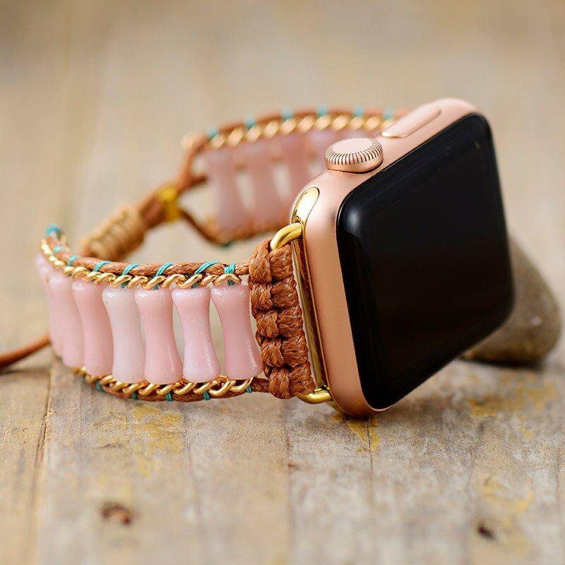 Apple Uhrenarmband "Stil & Heilung" aus Jaspis